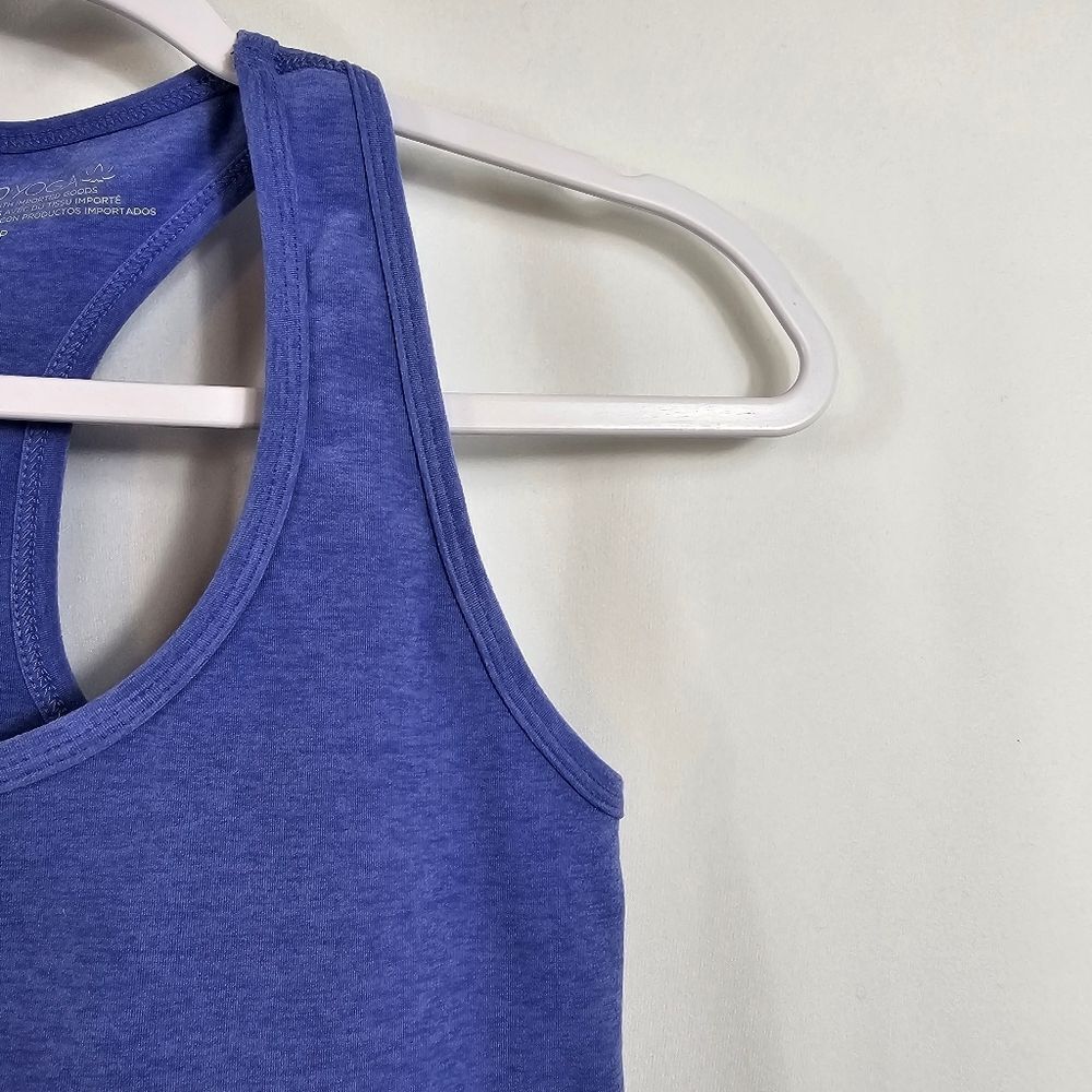 Beyond Yoga Spacedye Step Up Racerback Tank in Purple Heather - Size S - Picture 4 of 7